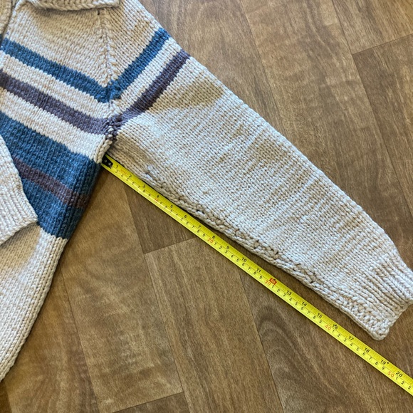 Handmade Knit Cardigan Sweater - Picture 6 of 6